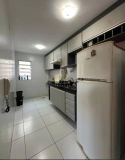 Apto mobiliado e com ar condicionado no Condomínio Aconchego