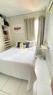 APARTAMENTO MOBILIADO  À VENDA – CONDOMÍNIO BOSQUE LESTE (ZONA LESTE) equipado com 3 ar-condicionados, oferecendo conforto e praticidade.