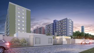 MORE VIZINHO AO SHOPPING PÁTIO - APTO 2/4 E VARANDA 