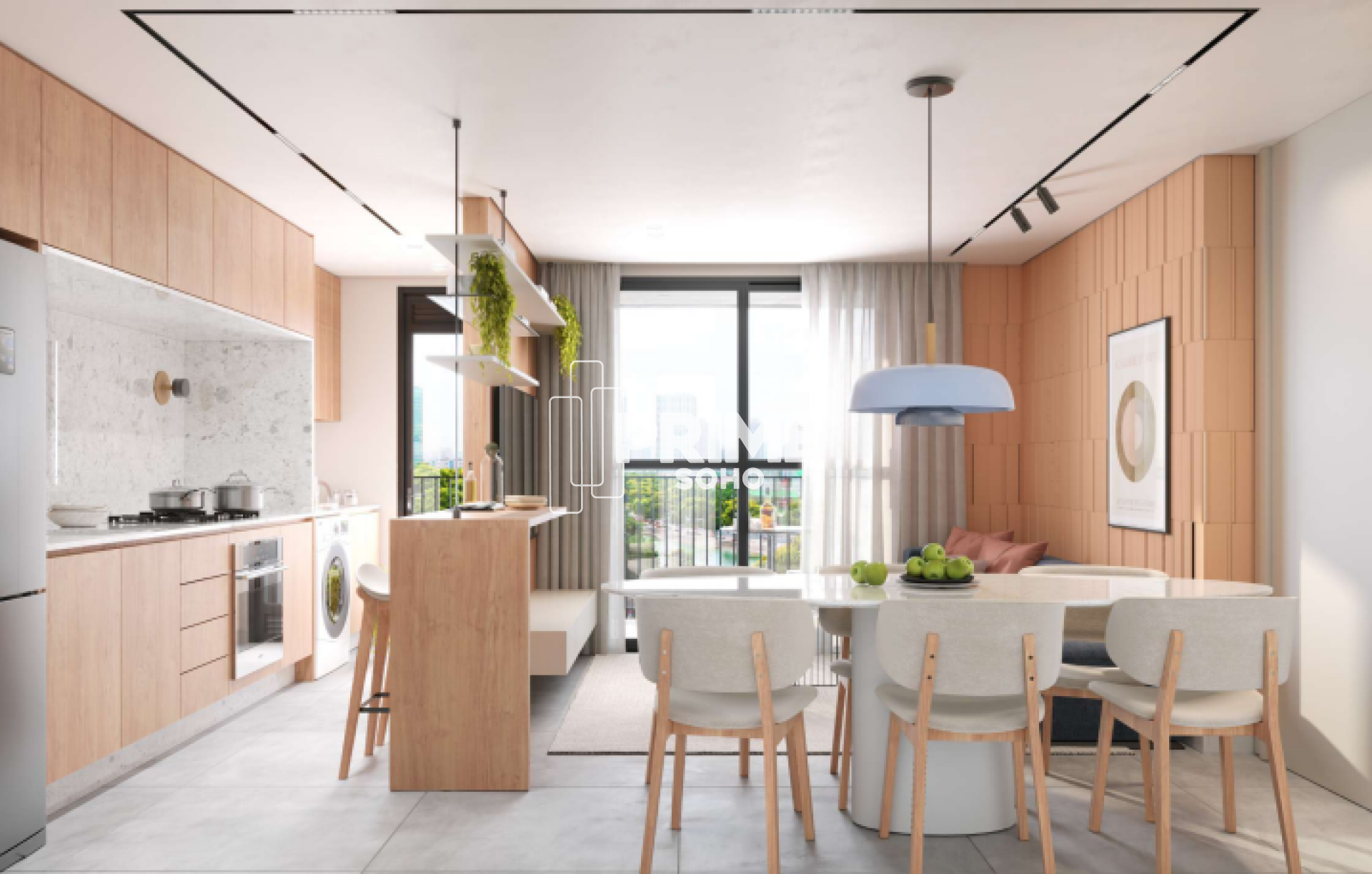 Apartamento Próximo ao Parque Barigui com 3 Quartos e Sacada com Churrasqueira