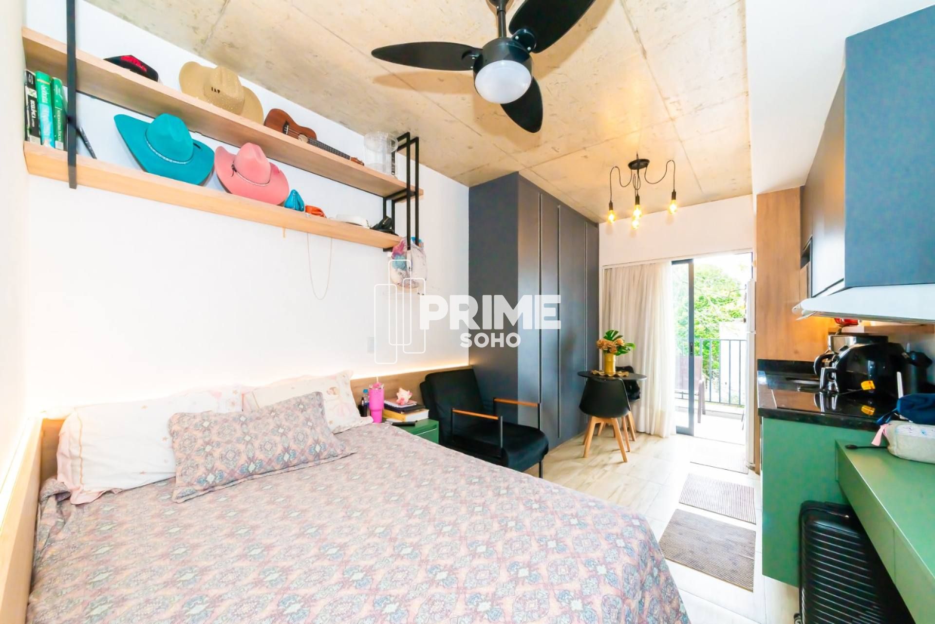 Studio Porteira Fechada com Vaga de Garagem Pronto para Morar ou Investir