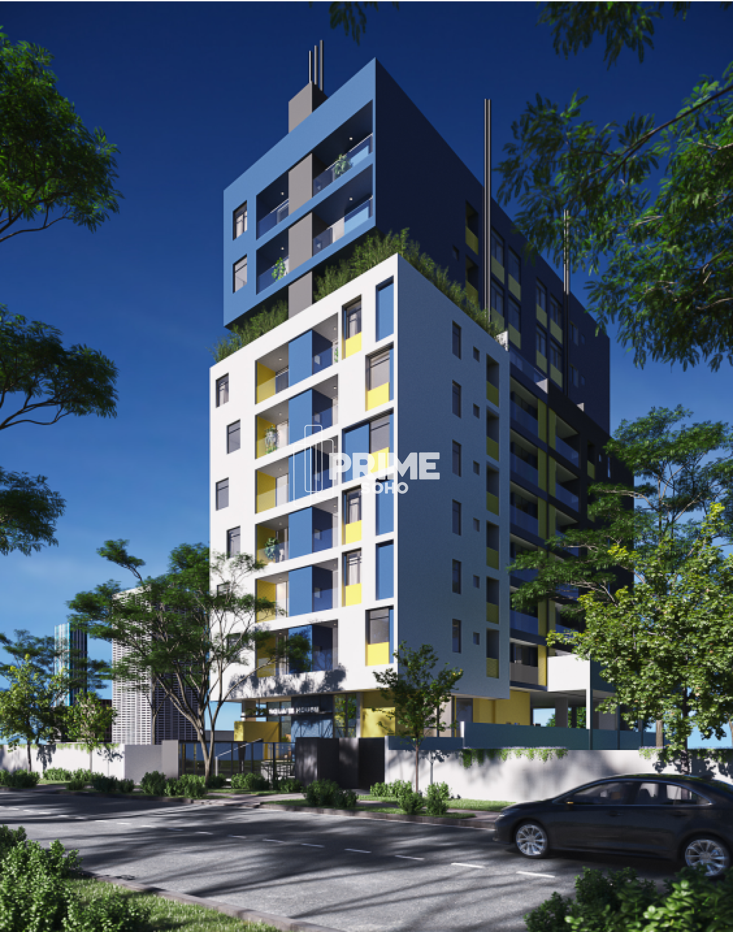 Apartamento Garden Elevado com 1 Quarto e Vaga ao Lado do Shopping Palladium