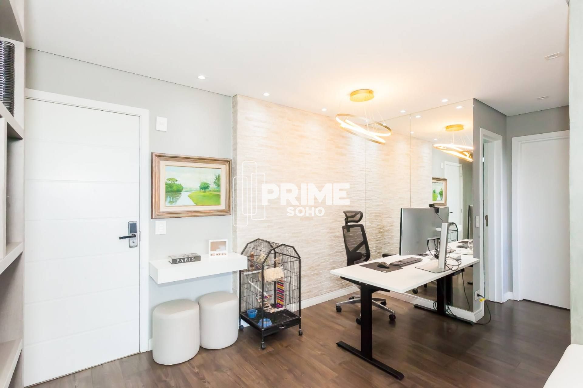 Apartamento Porteira Fechada com 2 Quartos, Sacada Gourmet e 2 Vagas