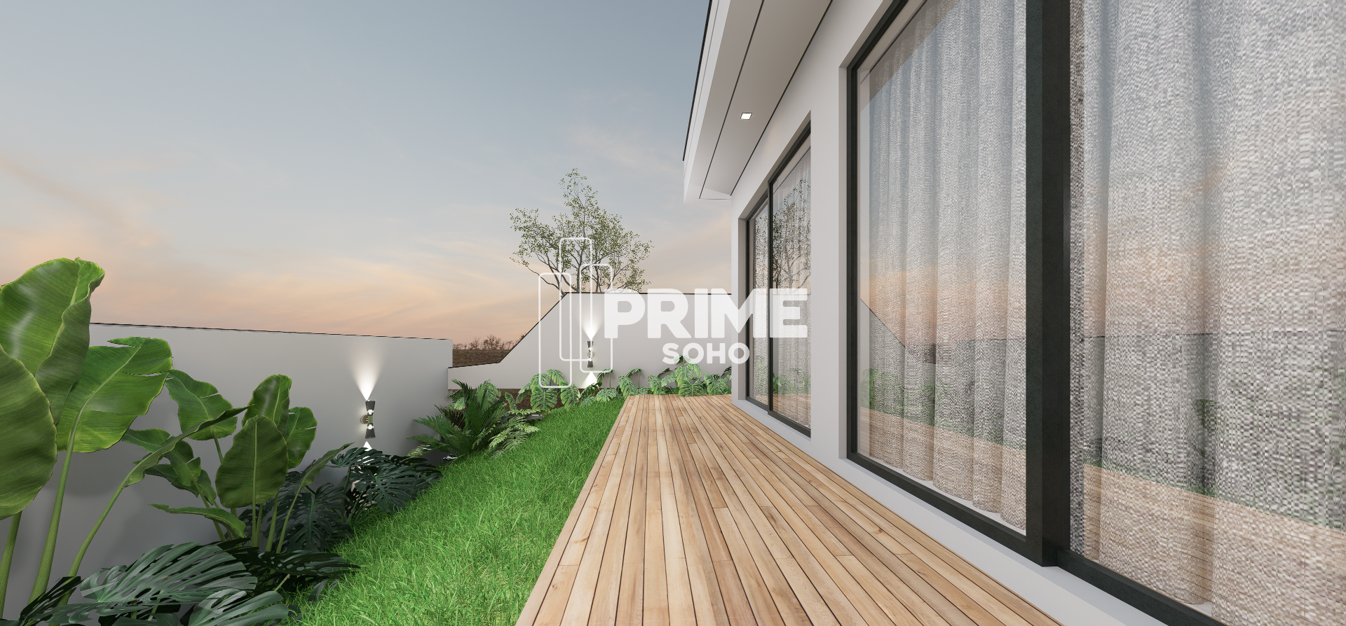 Casa com 3 Suítes e Terraço Privativo