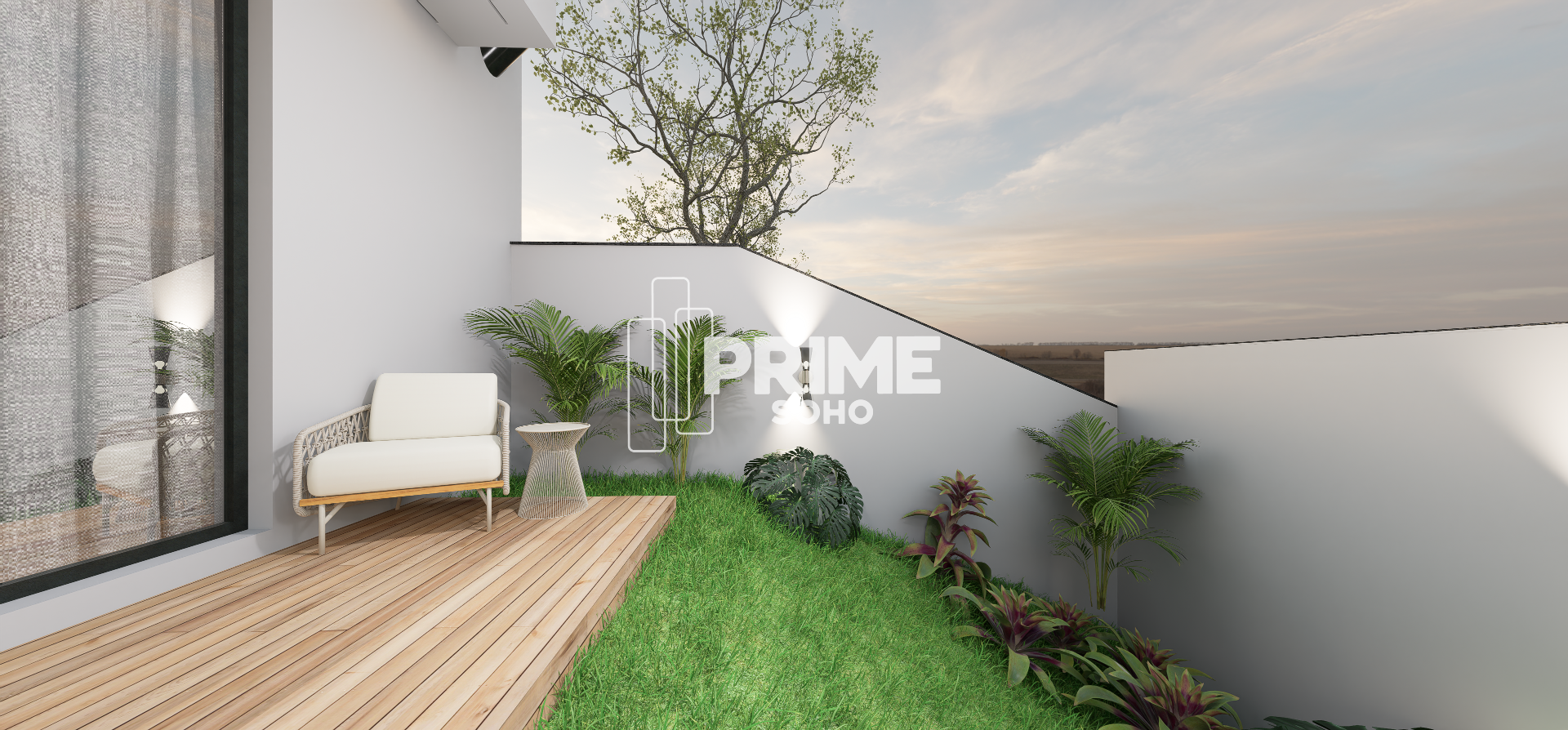Casa com 3 Suítes e Terraço Privativo