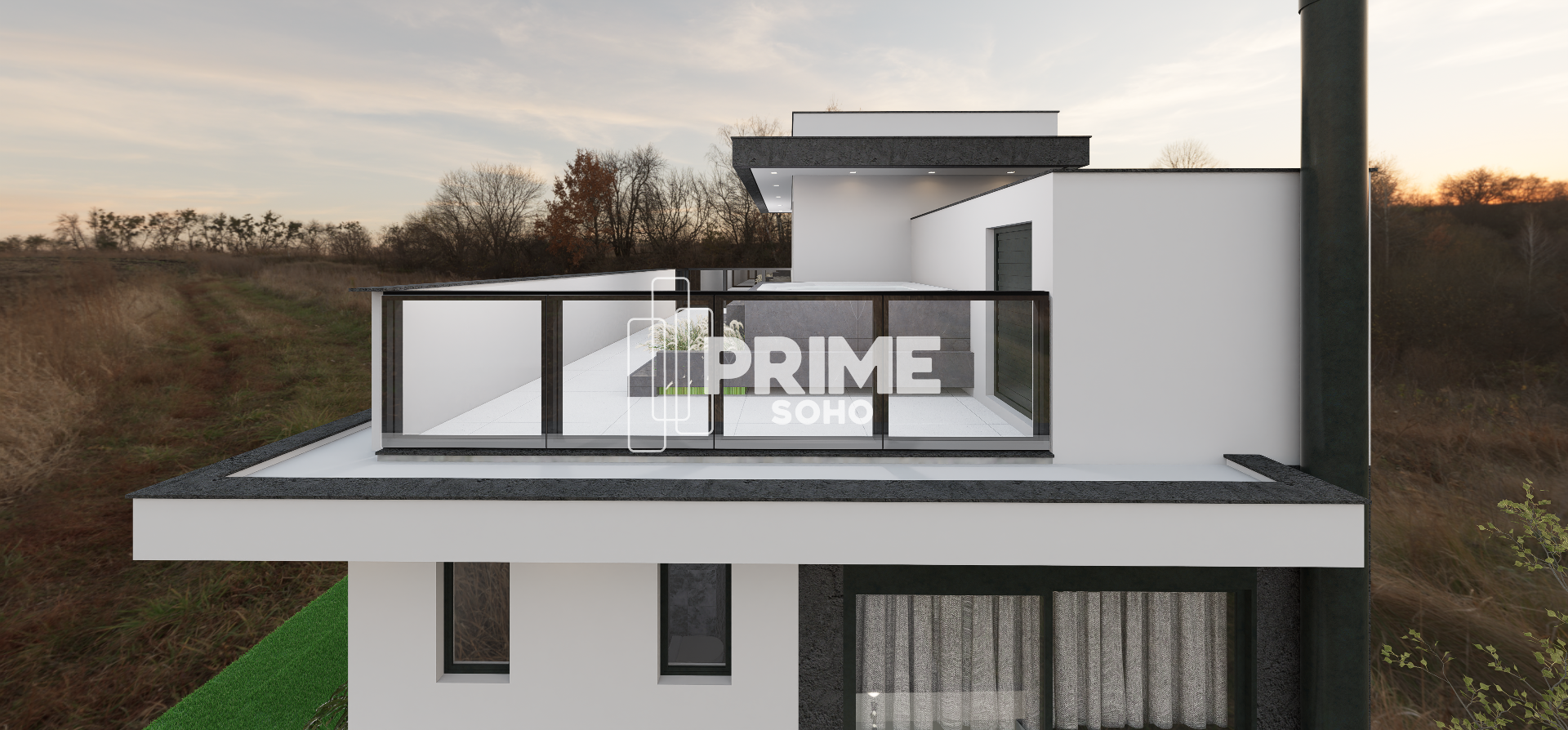 Casa com 3 Suítes e Terraço Privativo