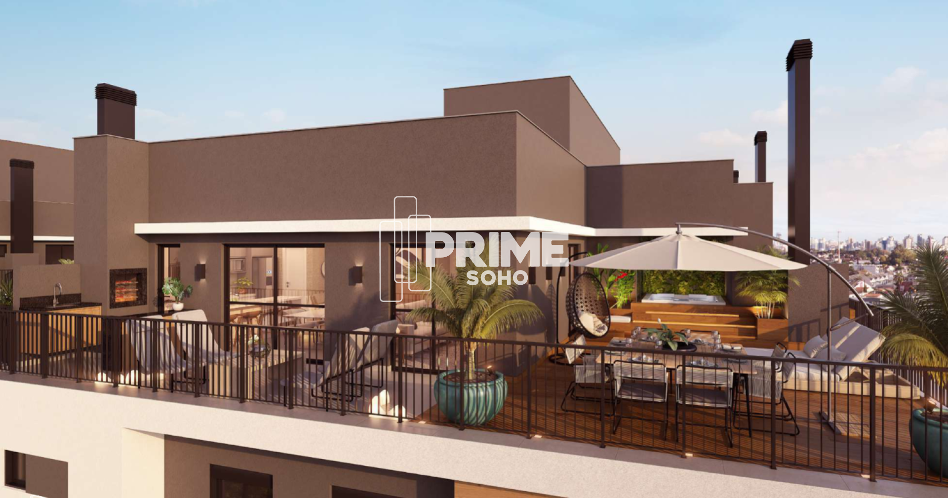 Apartamento Garden com 2 Quartos, 1 Suítes e Ampla Área Externa Privativa