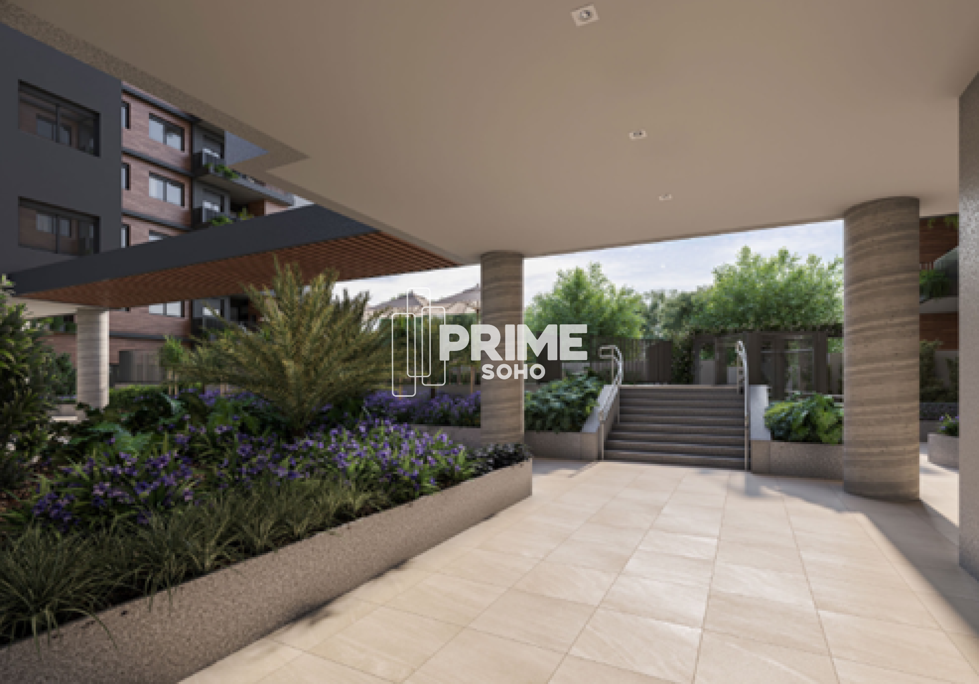 Apartamento Garden Suspenso com 2 Quartos e Ampla Área Externa