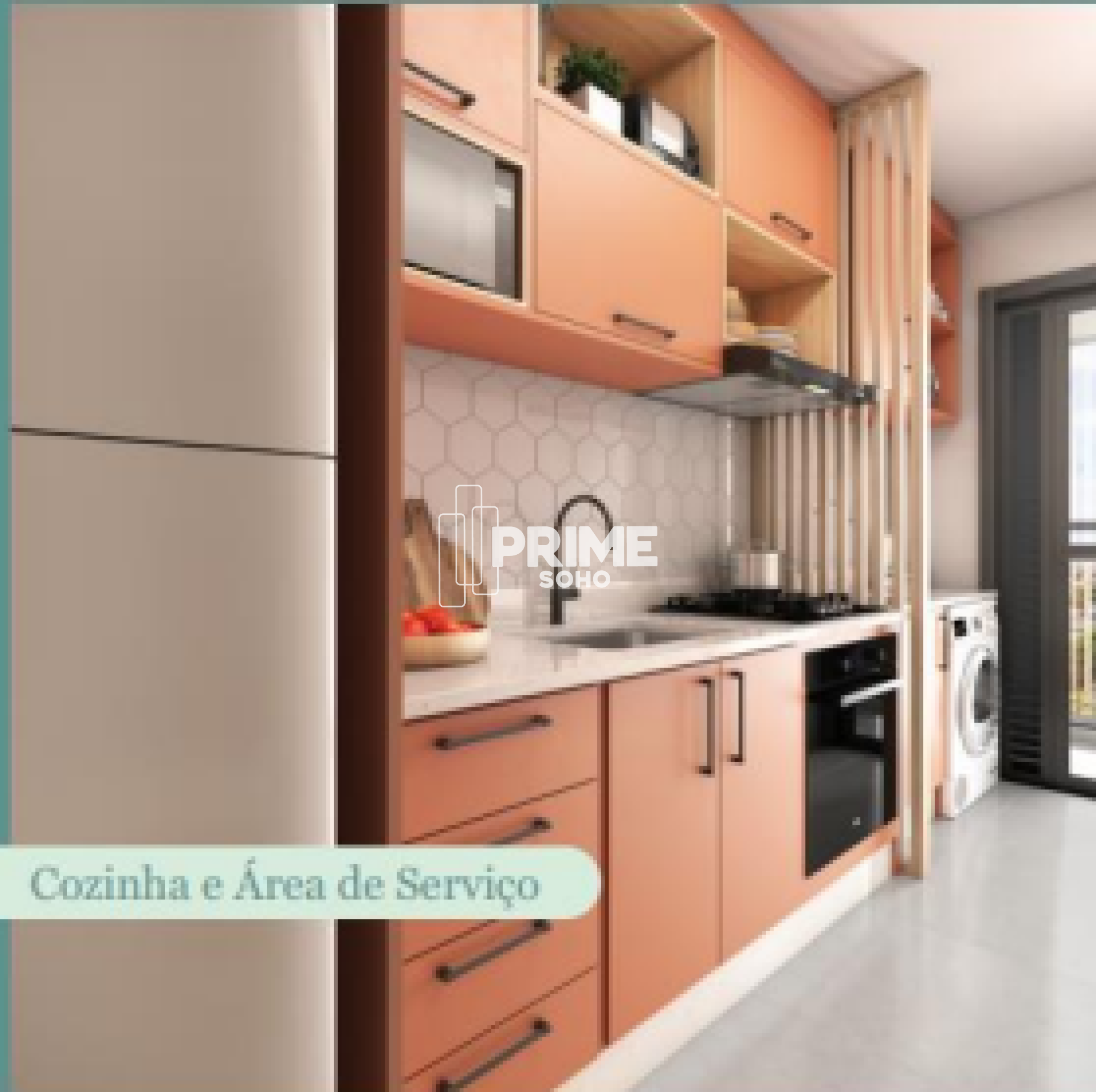 Apartamento com 49m², 2 quartos e sacada no Pinheirinho