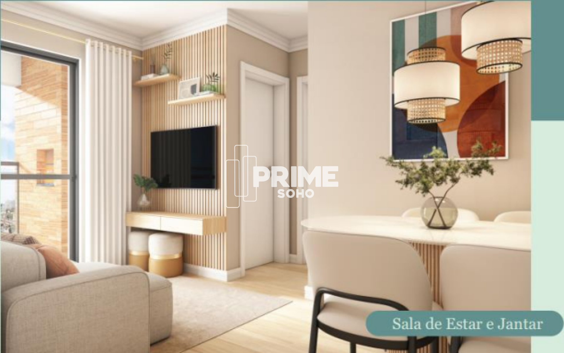 Apartamento com 49m², 2 quartos e sacada no Pinheirinho