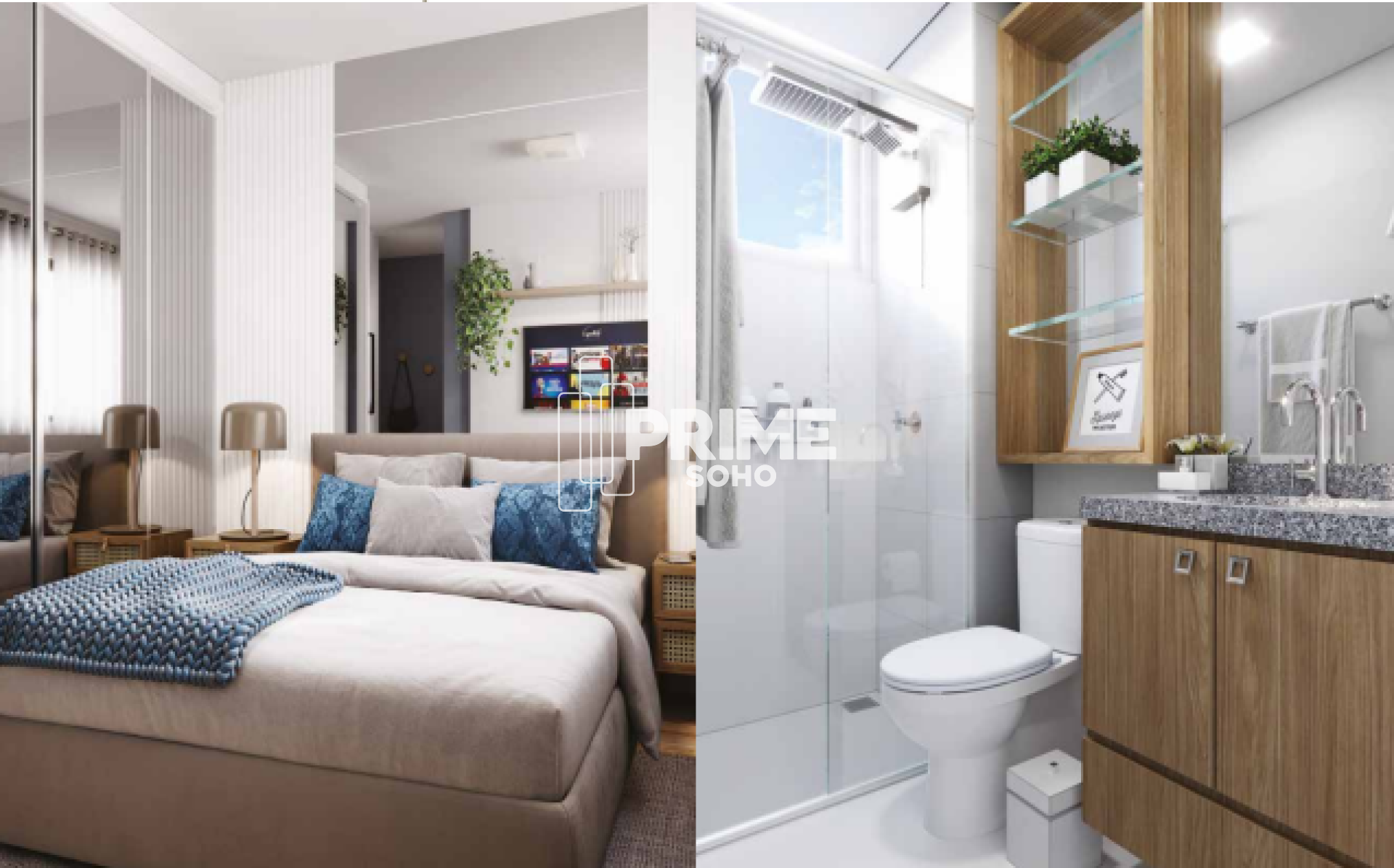 Apartamento com 1 Suítes e Sacada com Churrasqueira em Condomínio Completo