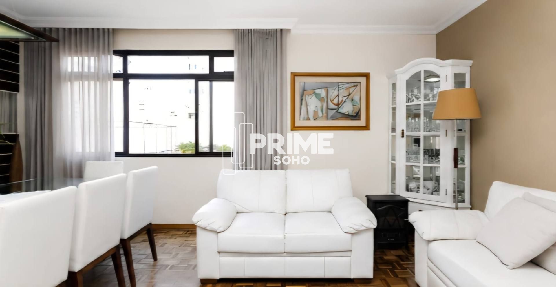 Apartamento Semimobiliado à Venda no Bigorrilho com 110m², 3 Quartos e Suíte