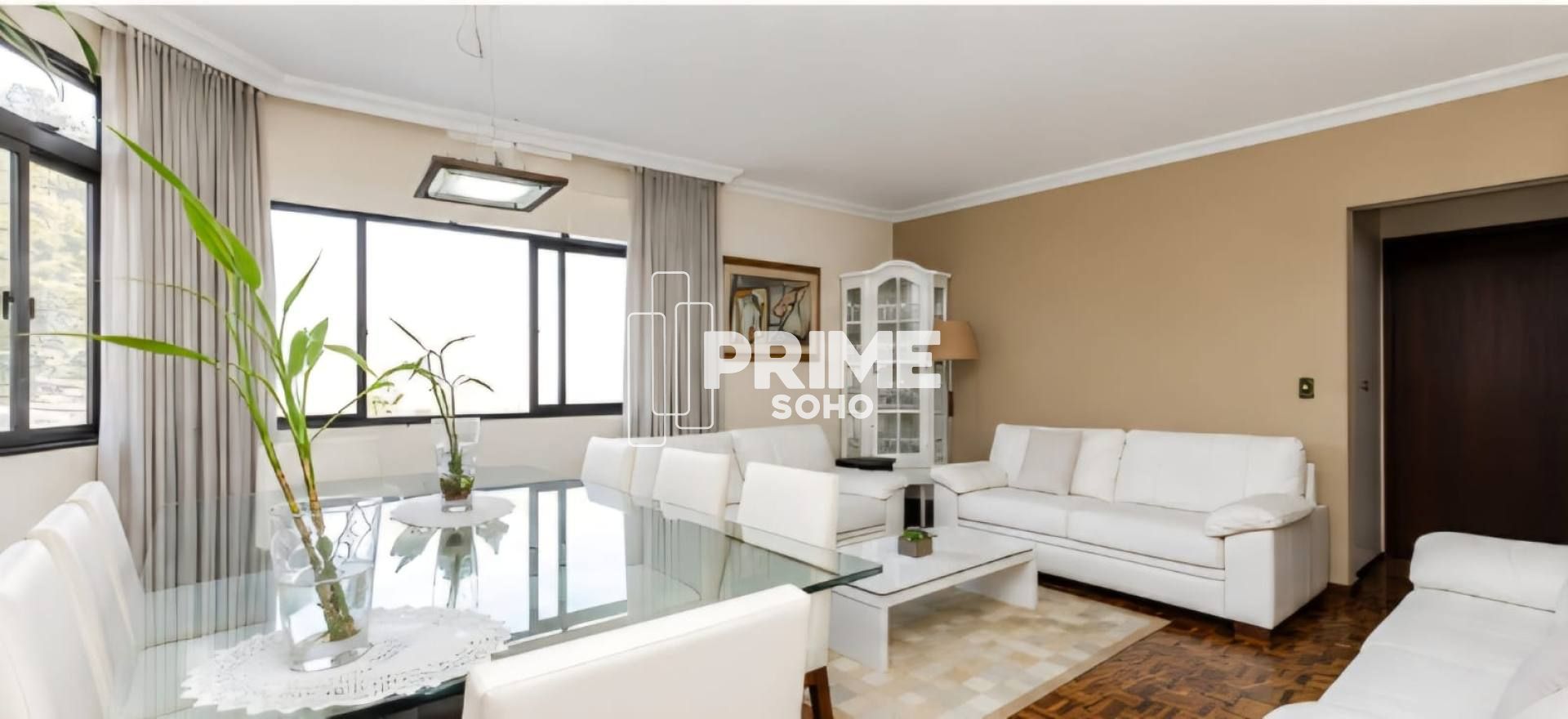 Apartamento Semimobiliado à Venda no Bigorrilho com 110m², 3 Quartos e Suíte