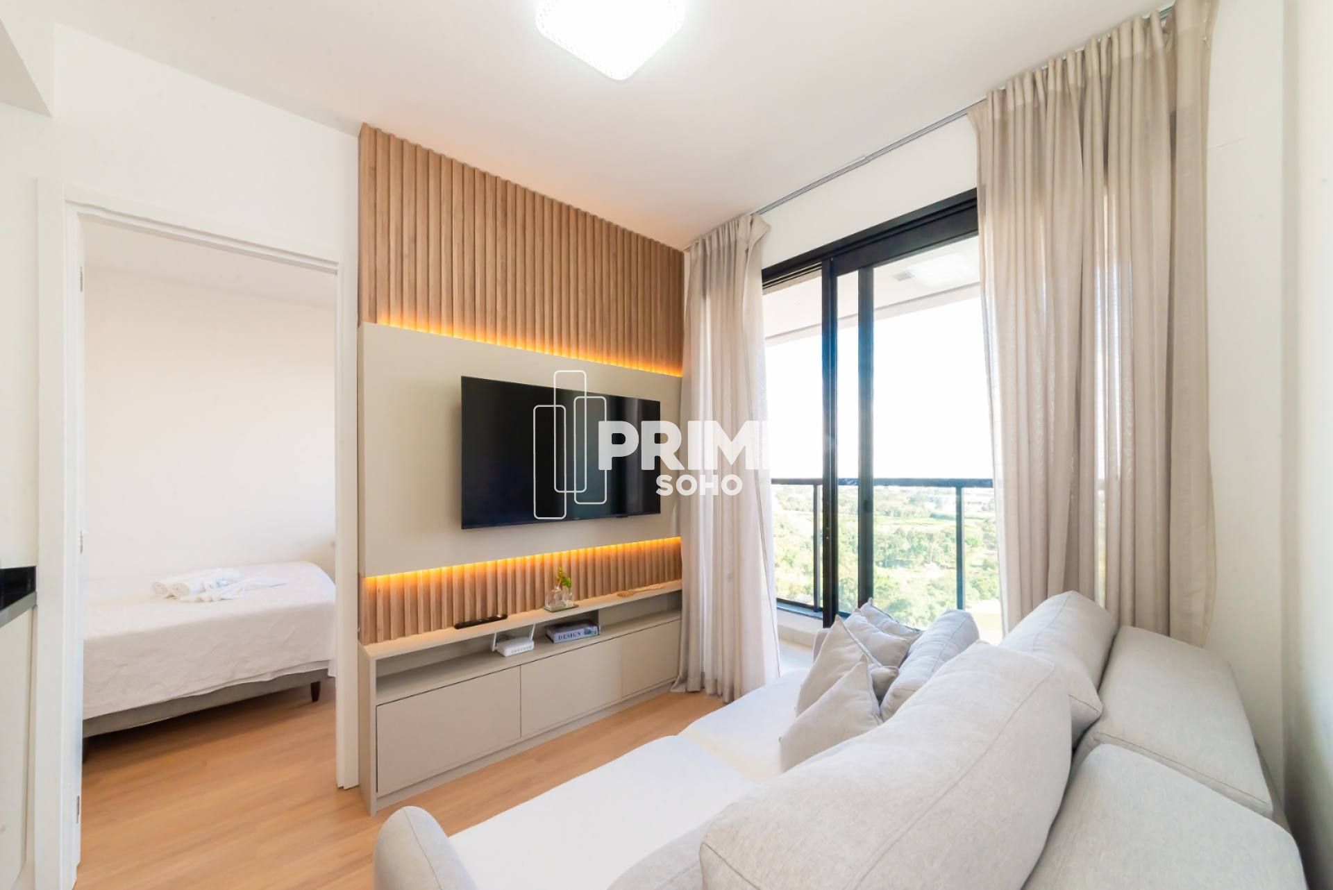 Apartamento Mobiliado | Vista Definitiva para o Jardim Botânico