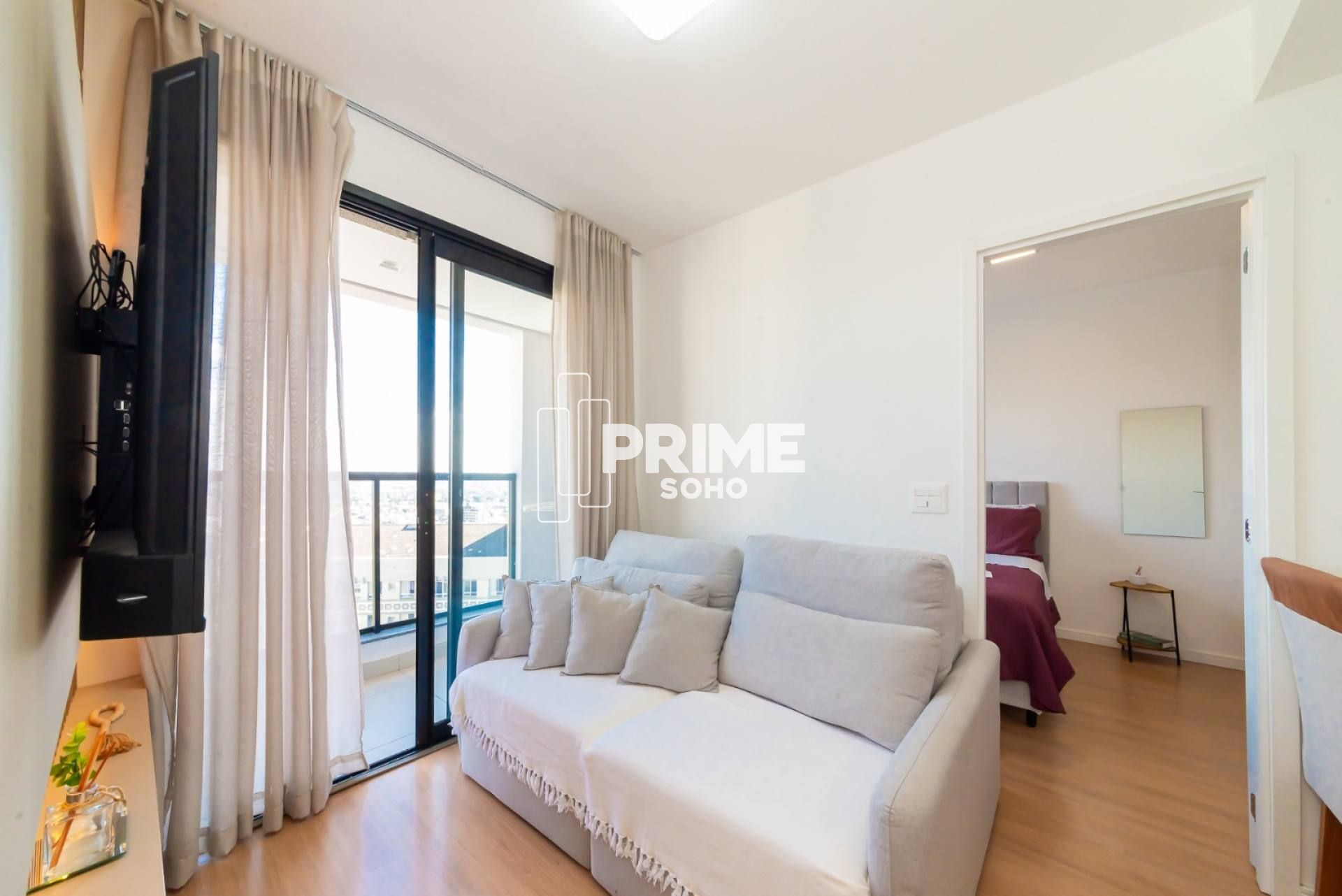Apartamento Mobiliado | Vista Definitiva para o Jardim Botânico