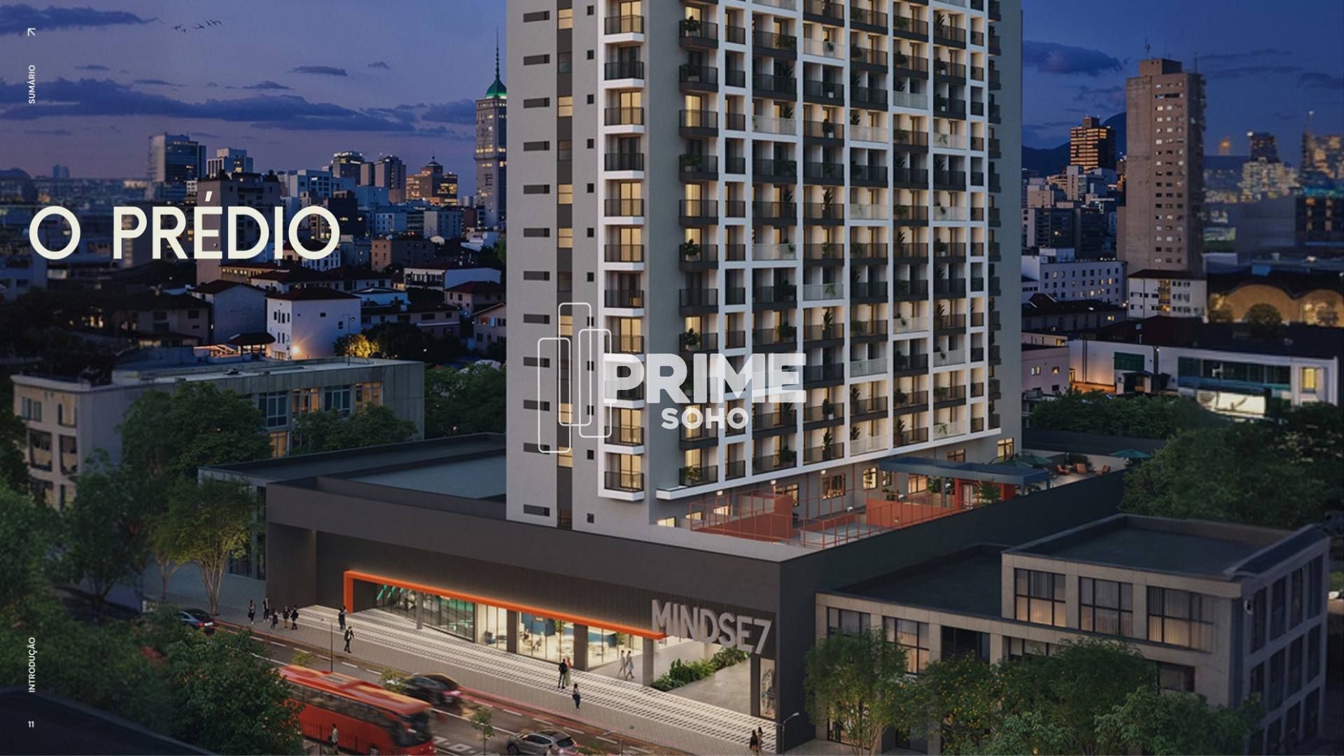 STUDIO DE 23M² COM SACADA NO CENTRO DE CURITIBA