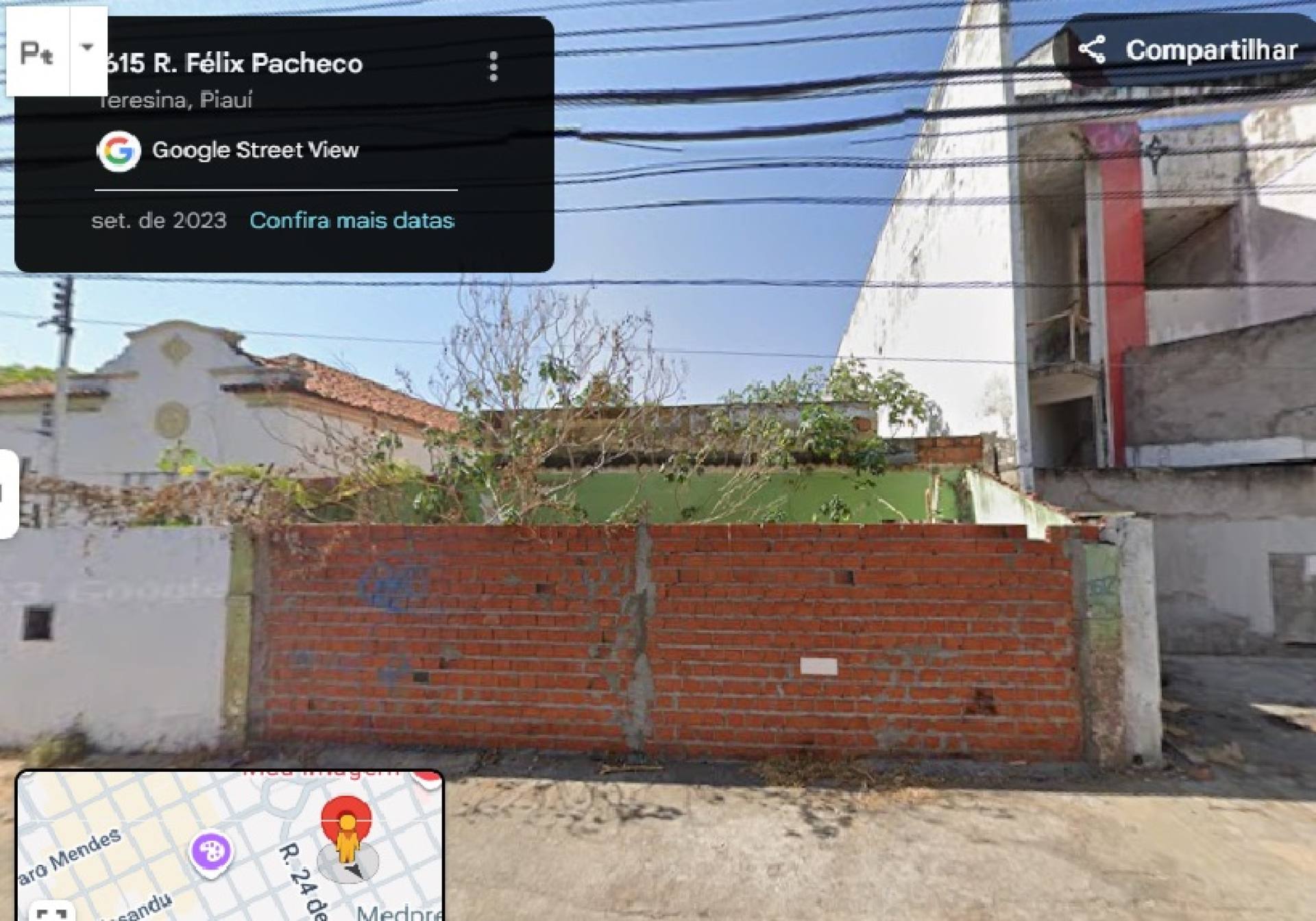 Terreno na Félix Pacheco (venda)