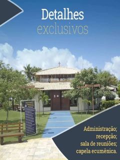 Terreno em condomínio alto padrão, nascente.