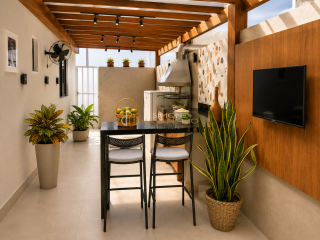 Apartamento Para Vender 3 suítes Porteira Fechada  Recreio de Ipitanga