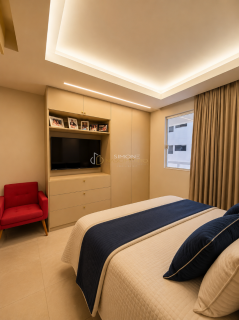 Apartamento Para Vender 3 suítes Porteira Fechada  Recreio de Ipitanga