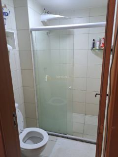 Quarto e sala com varanda na pituba