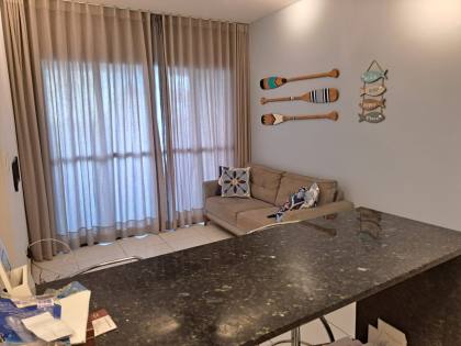 Quarto e sala com varanda na pituba