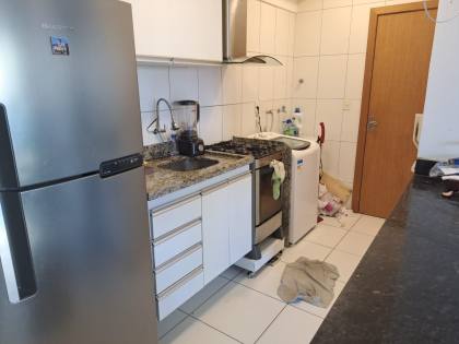 Quarto e sala com varanda na pituba