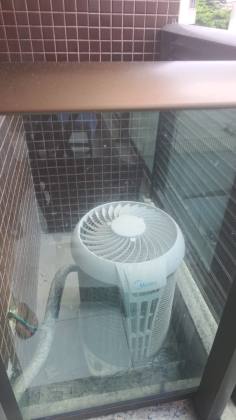 Quarto e sala com varanda na pituba