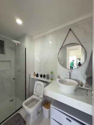 Apartamento à venda com 2quartos sendo 1suite tem68m2, Cond. Villa Alegro na Paralela-Salvador - BA
