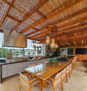 Casa de Condomínio Para Vender com 4 quartos 4 suítes no bairro Alphaville II em Salvador