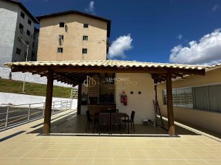 Apartamento a venda com 2 quartos, 1 banheiro social, varanda 1 vaga em Sussuarana - Salvador - BA