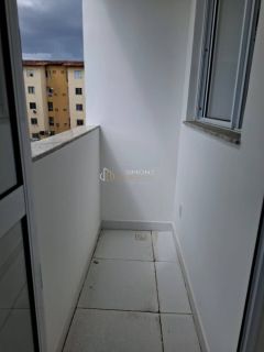 Apartamento a venda com 2 quartos, 1 banheiro social, varanda 1 vaga em Sussuarana - Salvador - BA