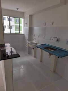 Apartamento a venda com 2 quartos, 1 banheiro social, varanda 1 vaga em Sussuarana - Salvador - BA