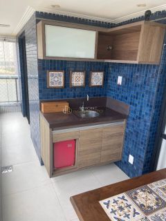 Apartamento a venda com 3 quartos tem 97m2, 2 vagas, varanda gourmet em Armação - Salvador - BA