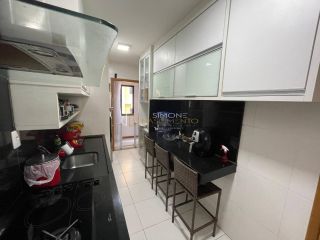Apartamento a venda com 3 quartos tem 97m2, 2 vagas, varanda gourmet em Armação - Salvador - BA