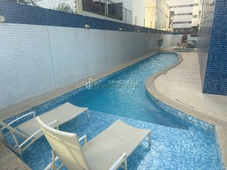 Apartamento a venda com 3 quartos tem 97m2, 2 vagas, varanda gourmet em Armação - Salvador - BA