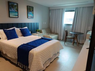 Studio Mobiliado à venda com 1 quarto 1banheiro no Art Studio tem 30m2 em Jardim Armação-Salvador-BA