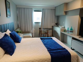 Studio Mobiliado à venda com 1 quarto 1banheiro no Art Studio tem 30m2 em Jardim Armação-Salvador-BA