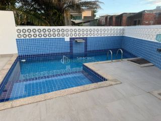 Casa Cond. Fechado à venda com 3Suites tem 169m2 com varanda em Buraquinho - Lauro de Freitas - BA