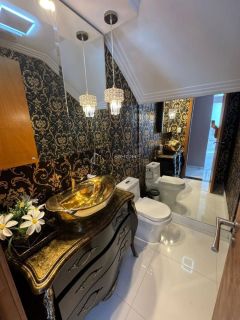 Casa Cond. Fechado à venda com 3Suites tem 169m2 com varanda em Buraquinho - Lauro de Freitas - BA
