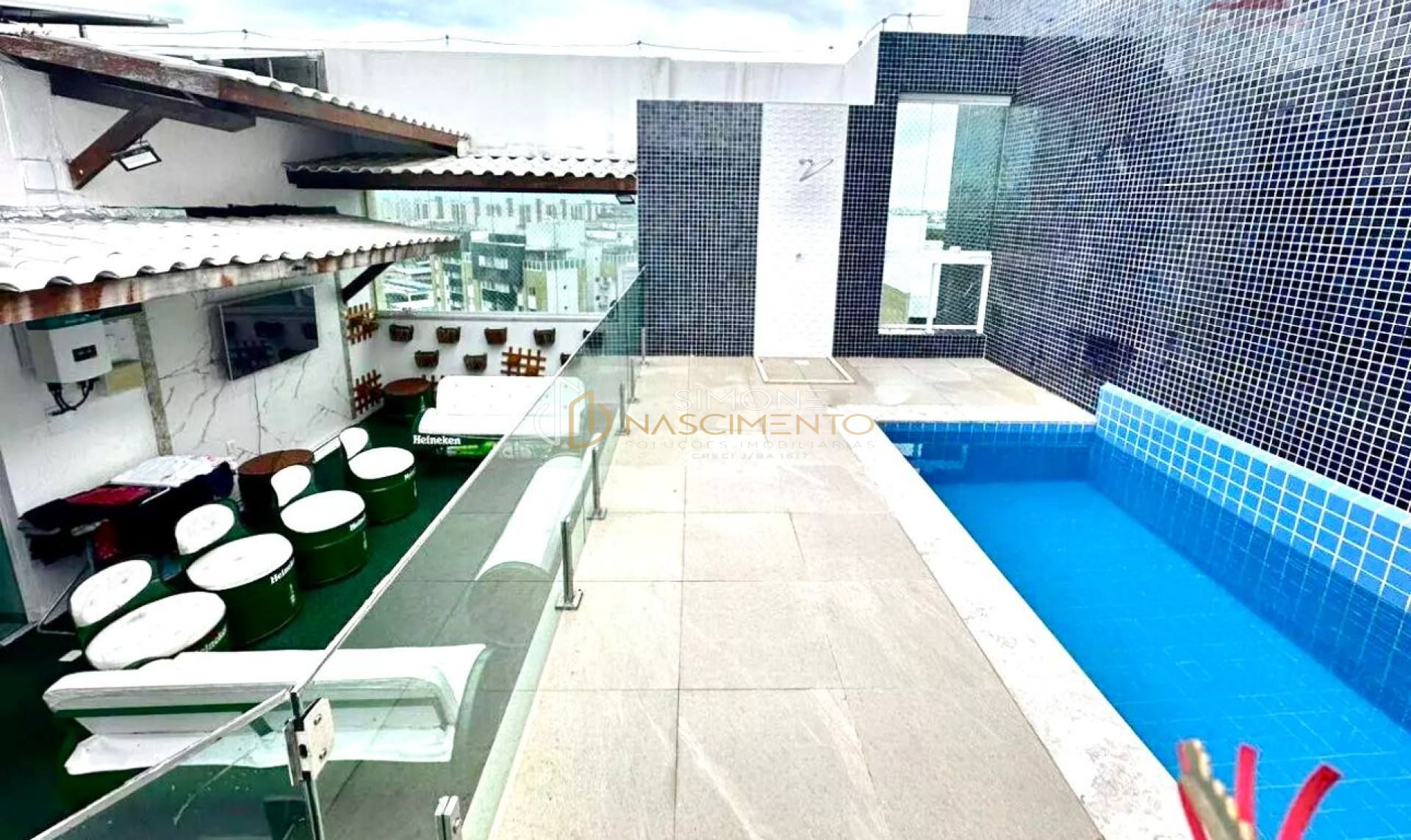 Cobertura 3/4 e 2 suítes Pitangueiras