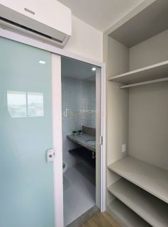 Apartamento 1/4 Mobiliado no Smart Pituba – Andar Alto, Vista Mar