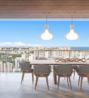 Apartamento 4 suítes Caminho das árvores