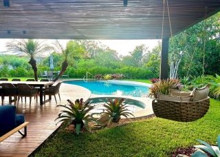 Casa com alto requinte, 6 suites, 470 m de área construída, Condomínio Praia Bella: Melhor condomínio de Praia de Forte