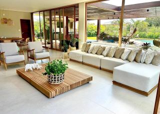 Casa com alto requinte, 6 suites, 470 m de área construída, Condomínio Praia Bella: Melhor condomínio de Praia de Forte