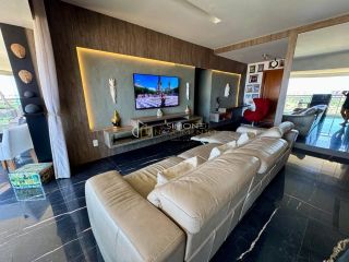 Apartamento, 4/4 com 2 suites, 3 garagens, infra completíssima e vista mar - Piatã