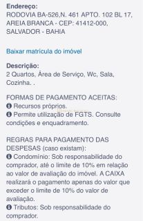 Cond. Viver Salvador 2/4 CAIXA