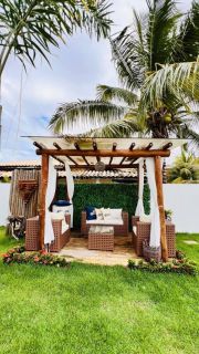 Casa Condomínio 3/4 e 1 suíte Barra de Jacuípe Porteira Fechada