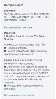 Residencial Pelourinho 2/4, Leilão CAIXA