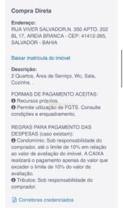 2/4 Leilão CAIXA, Porto da Barra